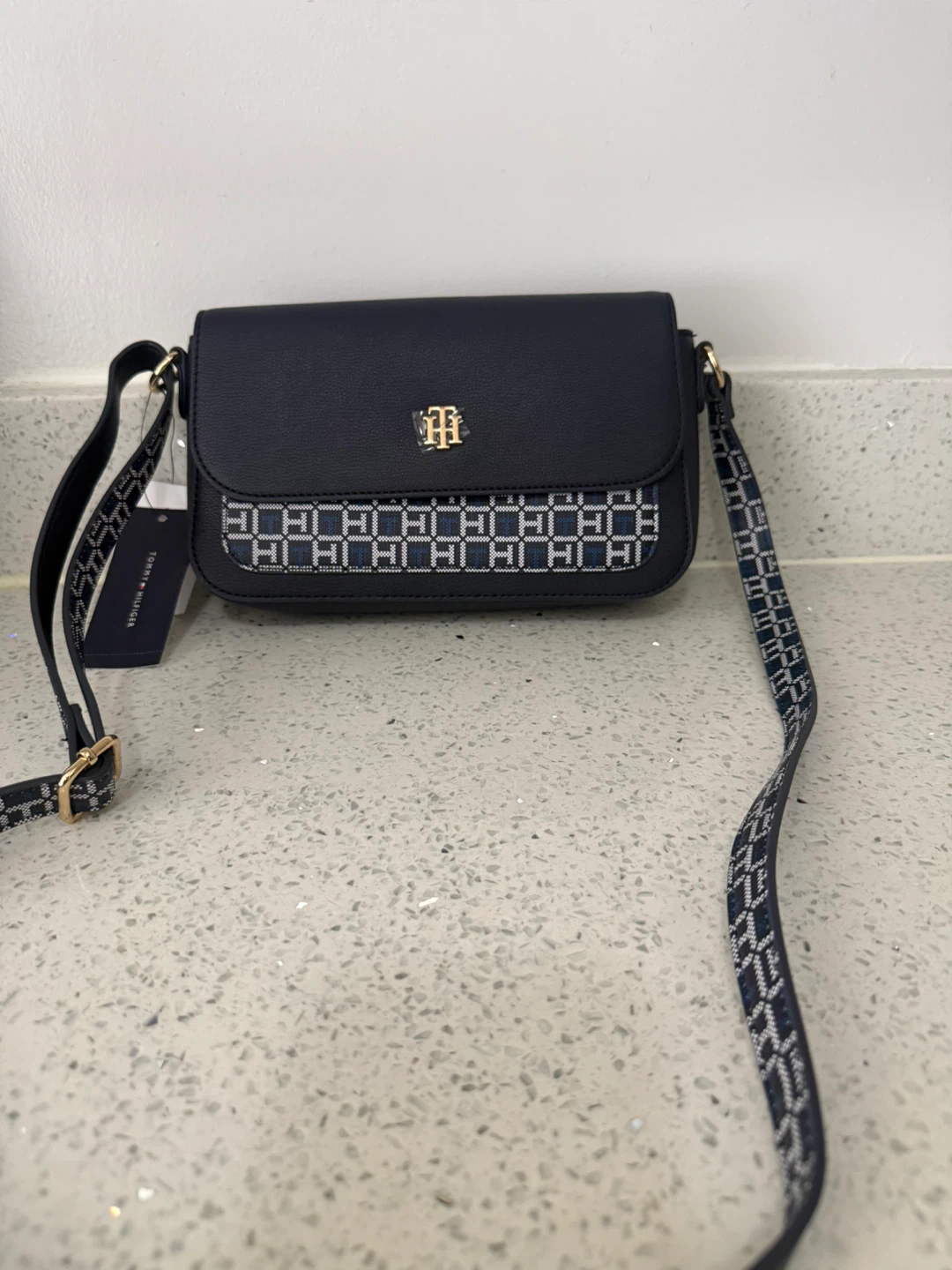 Tommy Hilfiger Navy Crossbody Bag