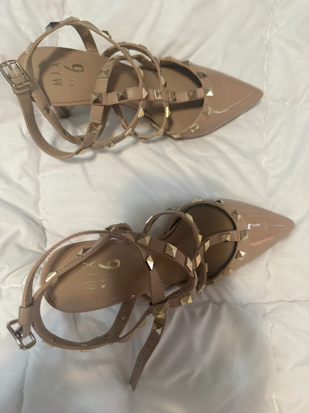 MIX. No. 6 Studded Patent Heels - photo 2
