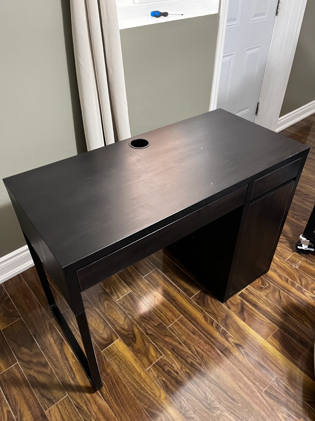 Black Desk with Lights - photo 2