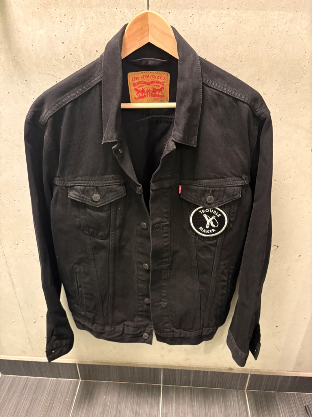 Levi Strauss & Co. Denim Jacket - Black - Size L