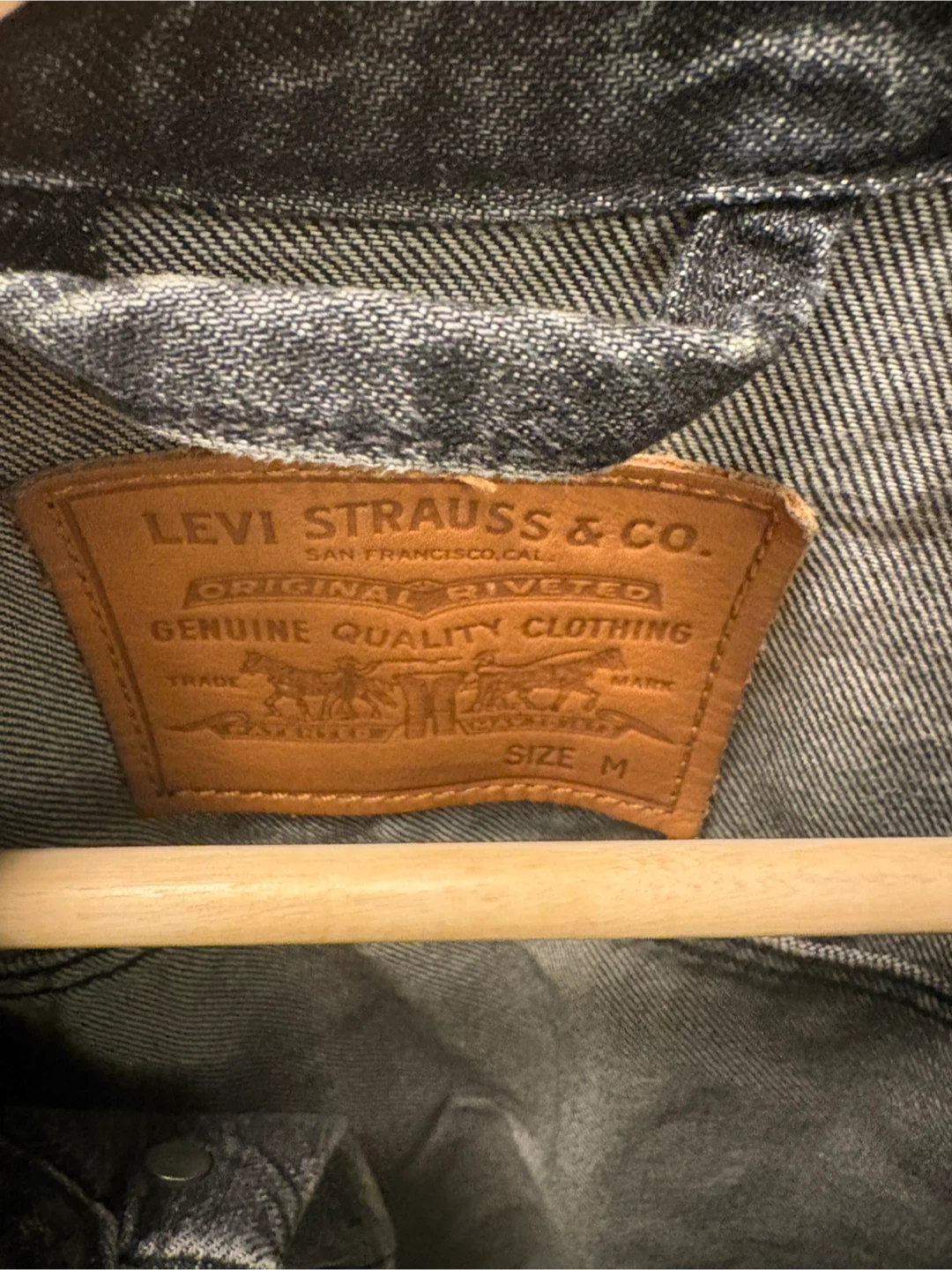 Levi Strauss & Co. Denim Jacket - Size M - photo 2