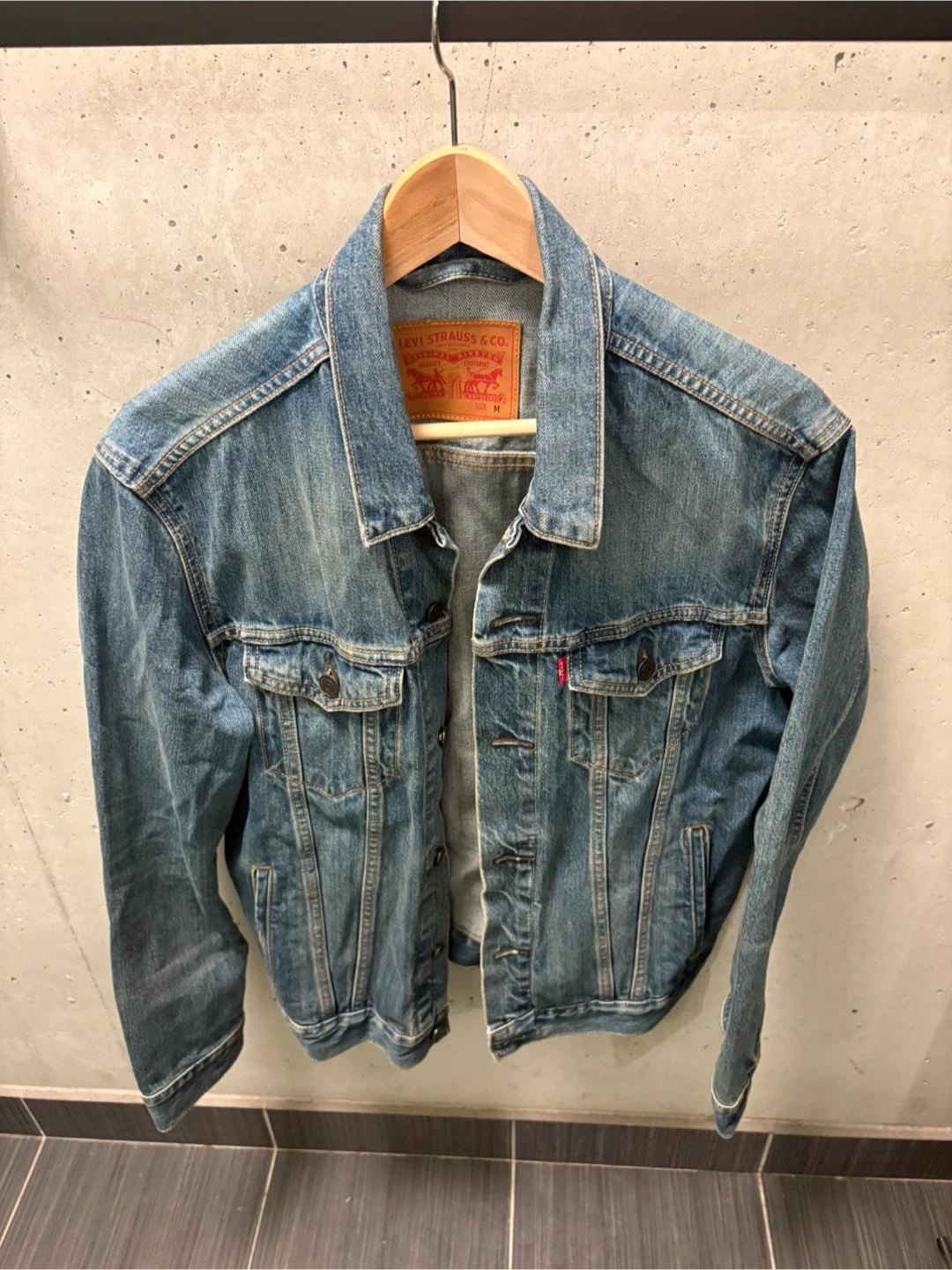 Levi Strauss & Co. Denim Trucker Jacket - Size M