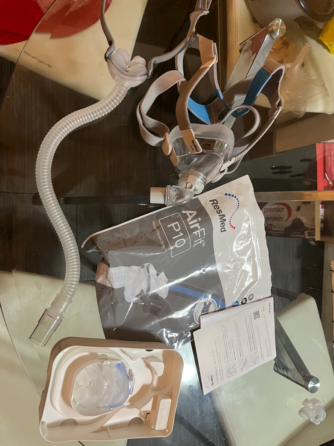 ResMed AirFit P10 Nasal Pillow CPAP Mask System - photo 2