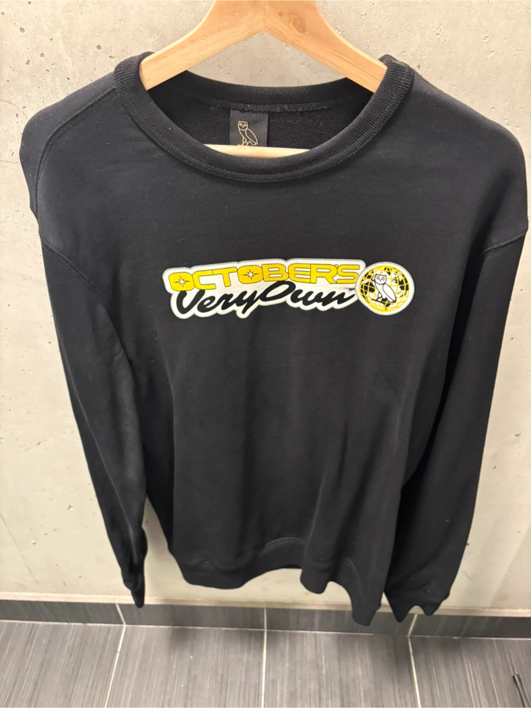OVO October's Very Own "World Tour" Crewneck Sweatshirt - Medium