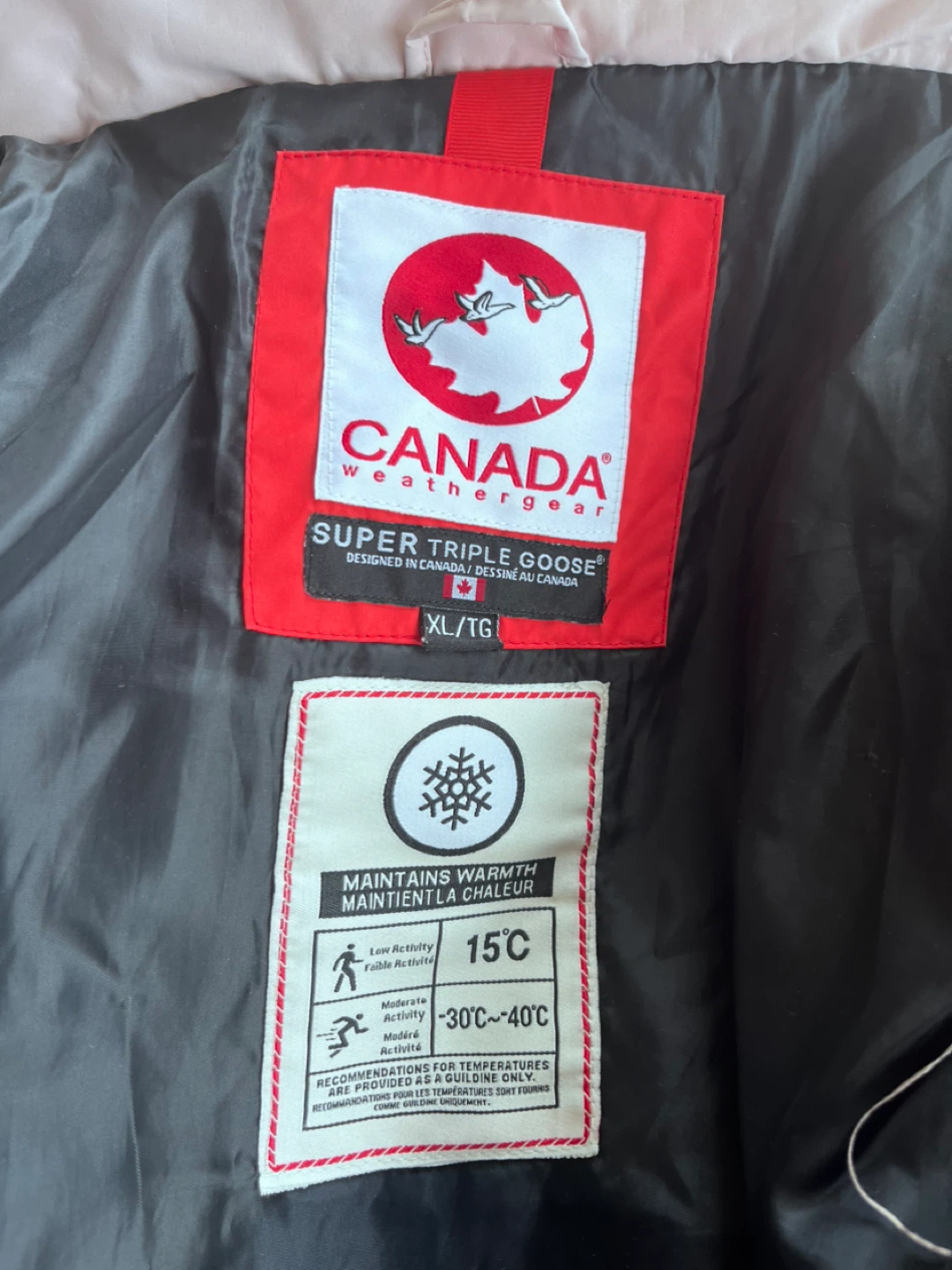 Canada Weather Gear Super Triple Goose Jacket XL/TG - photo 3