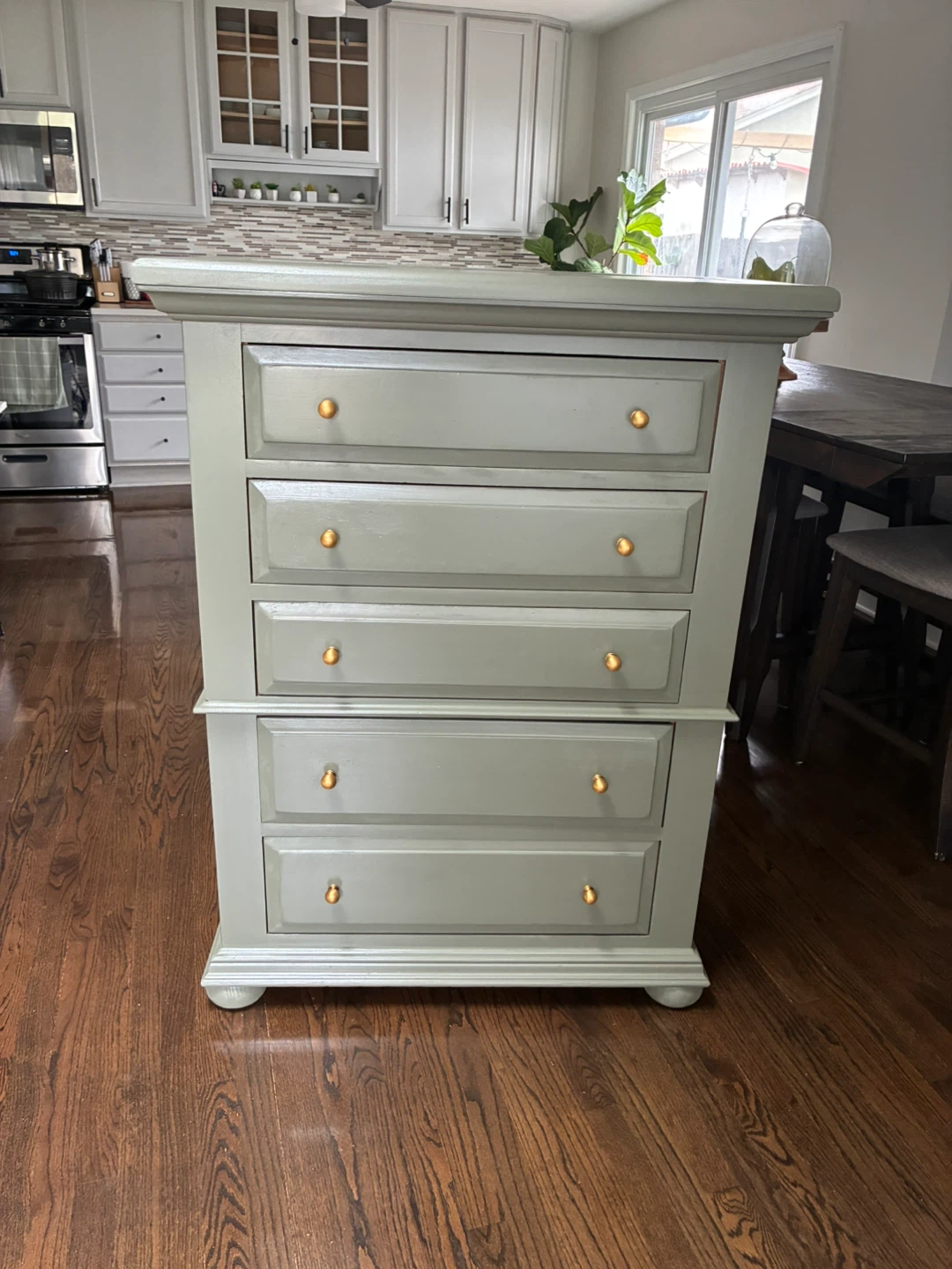 Pine green dresser - photo 4