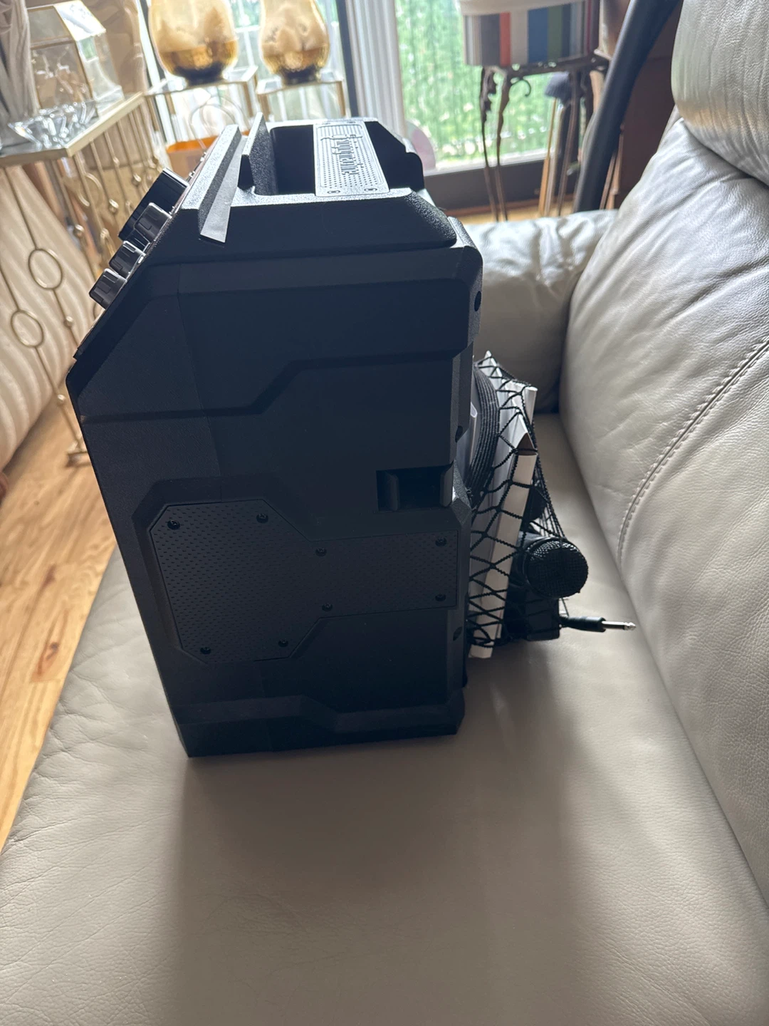 Singing Machine Studio Bluetooth Speaker with Microphone - photo 2
