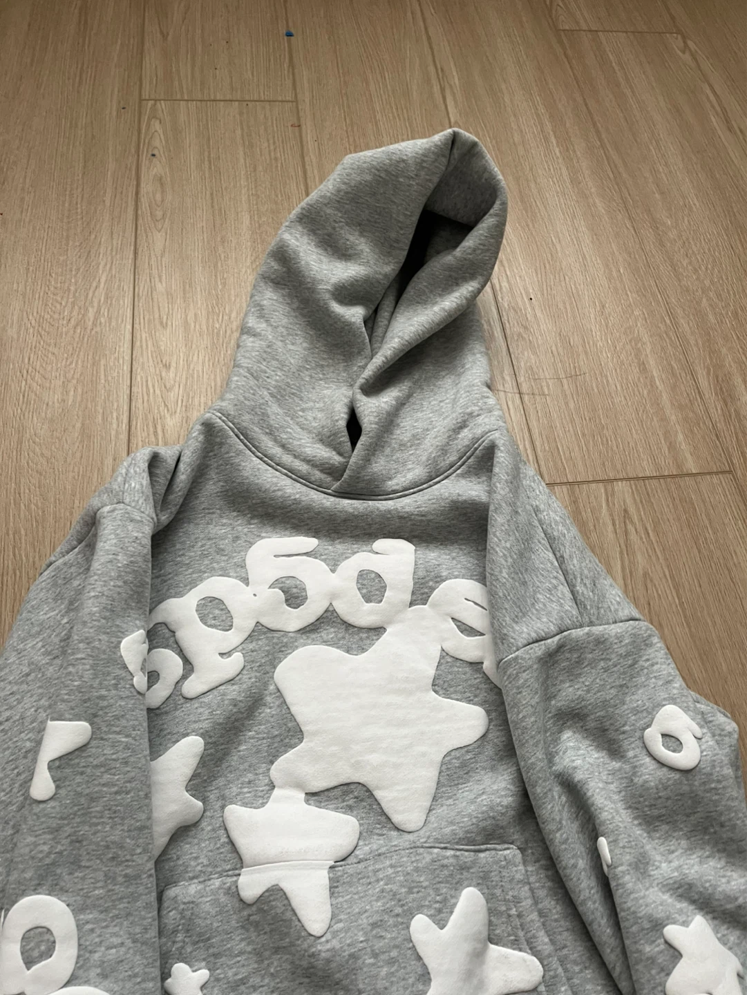 Spider Hoodie Grey Size M - photo 4