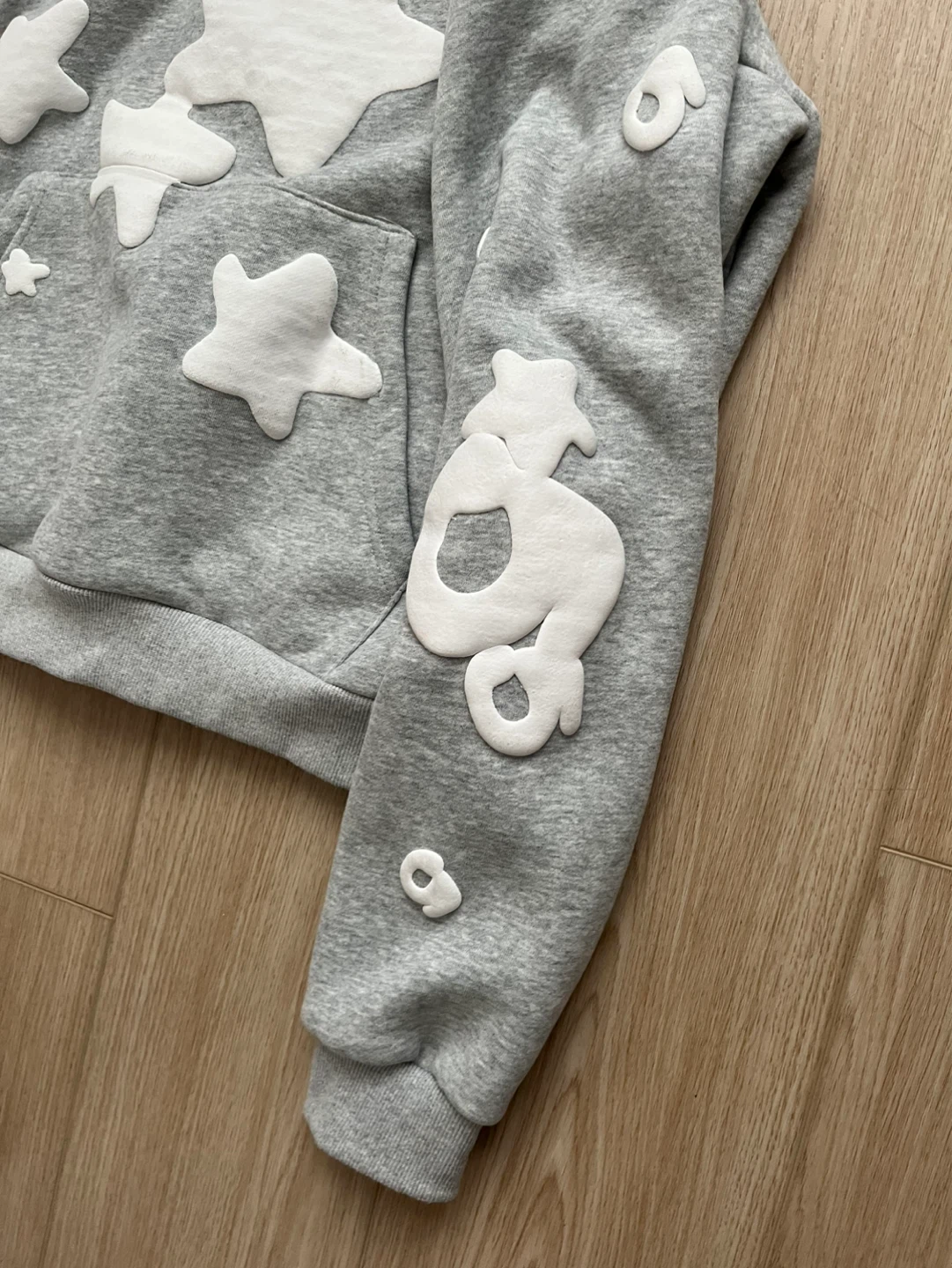 Spider Hoodie Grey Size M - photo 3