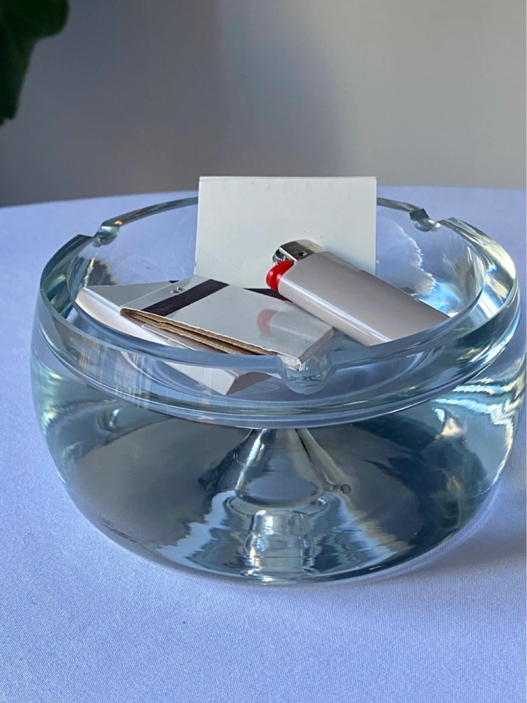 Heavy Glass Ashtray or Bowl - photo 2