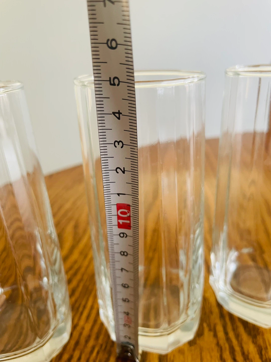 Set of 3 Clear Tumbler Glasses - photo 2