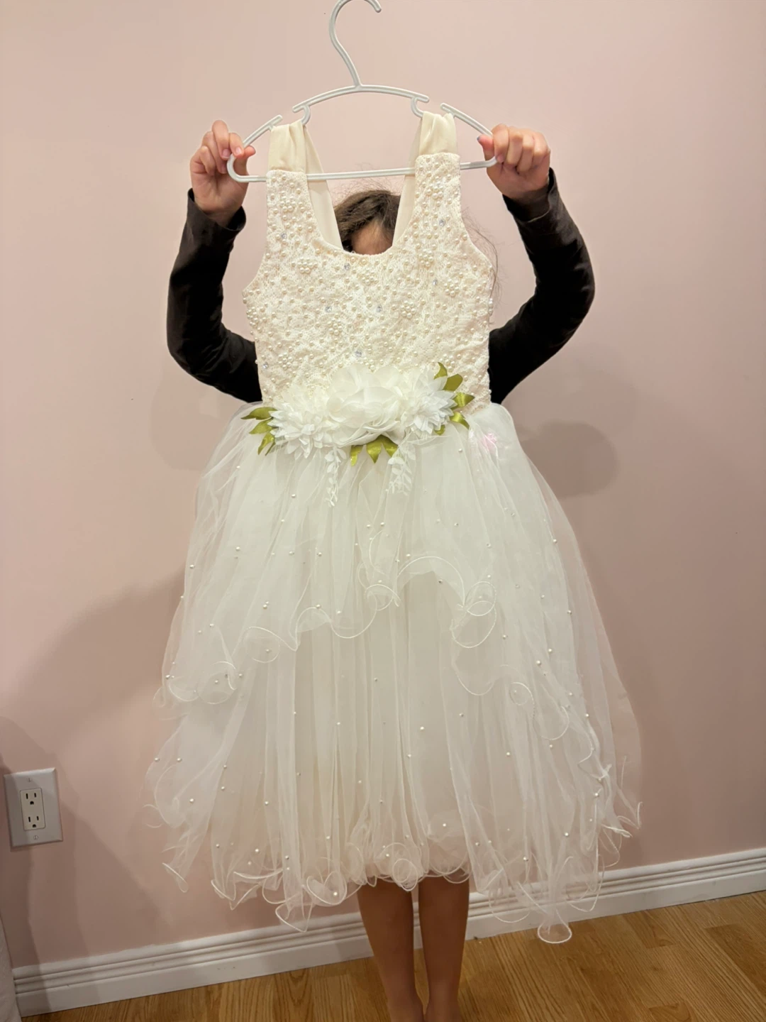White Flower Girl Dress - photo 2