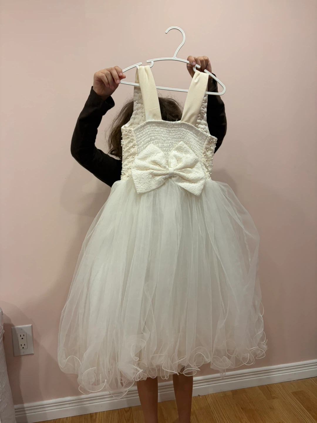 White Flower Girl Dress - photo 3