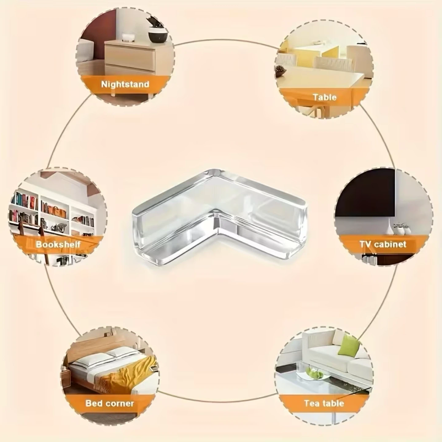 Clear Corner Protectors - 20 Pack - photo 3