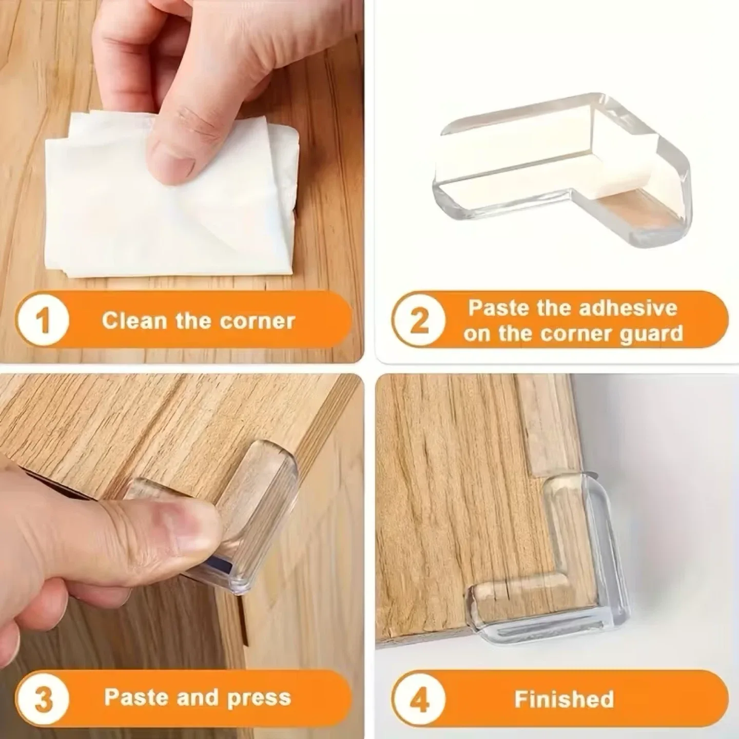 Clear Corner Protectors - 20 Pack - photo 2