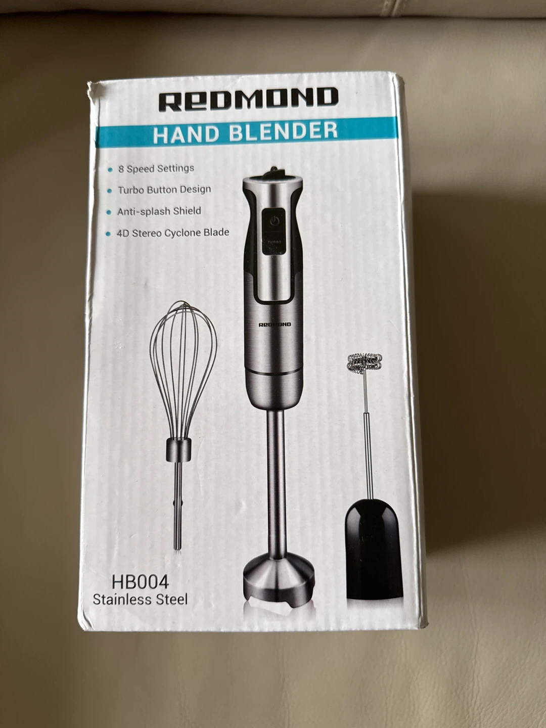 Redmond HB004 Hand Blender - Stainless Steel