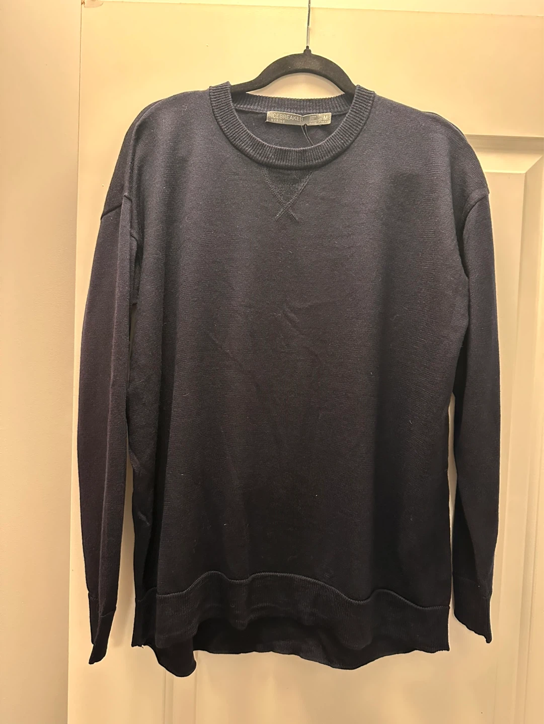 Icebreaker Merino Cool-Lite Women's Nova Sweater - Navy - Medium