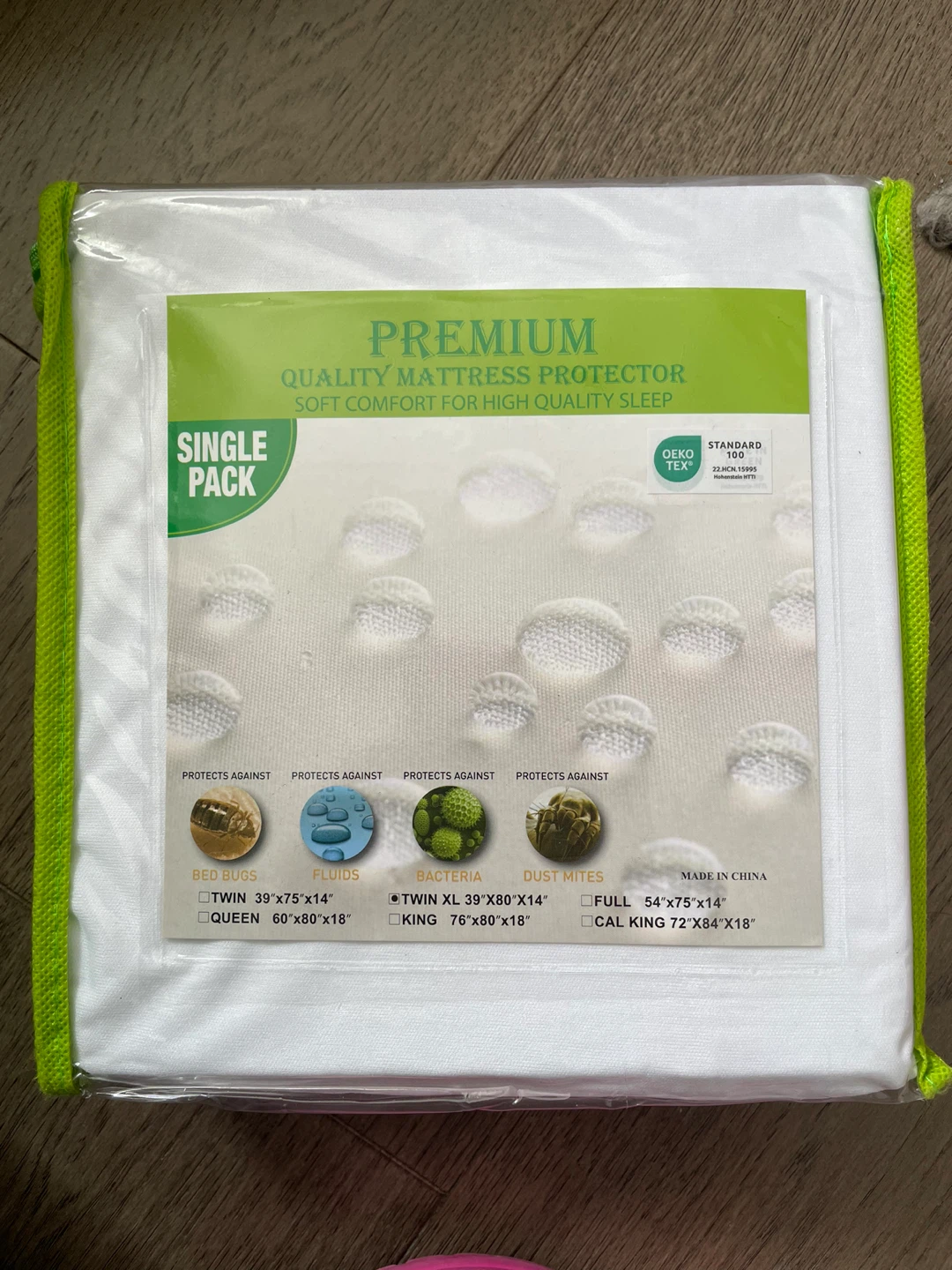 NEW! Premium Quality Mattress Protector - Twin Size
