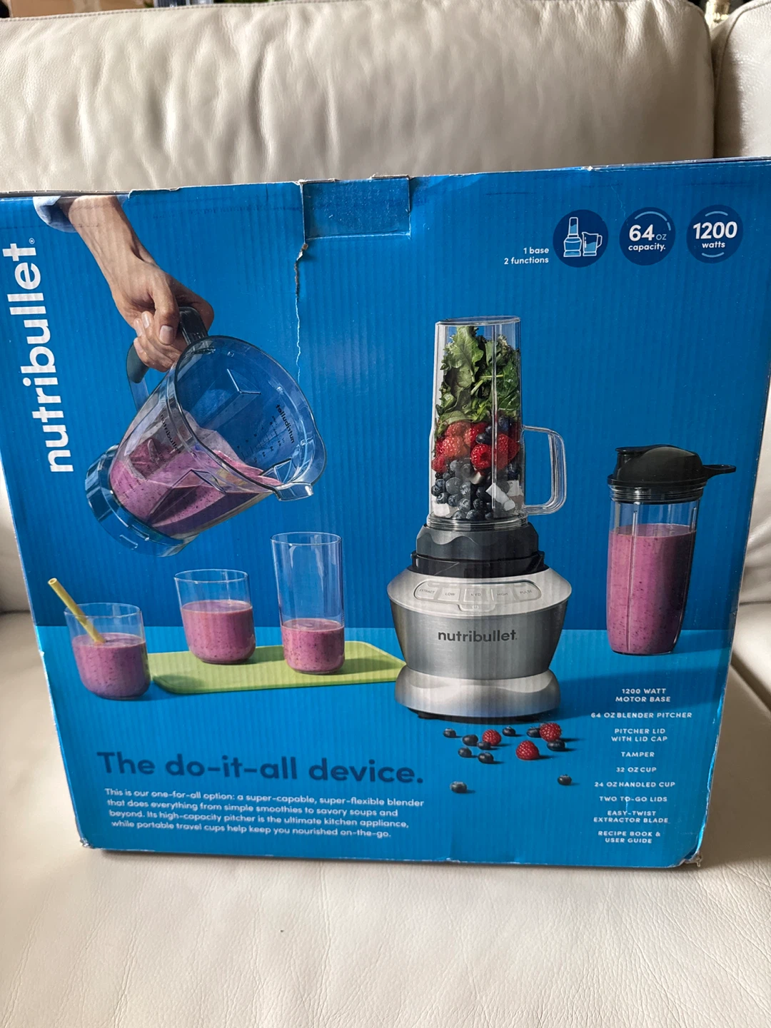 NutriBullet Blender Combo 1200W