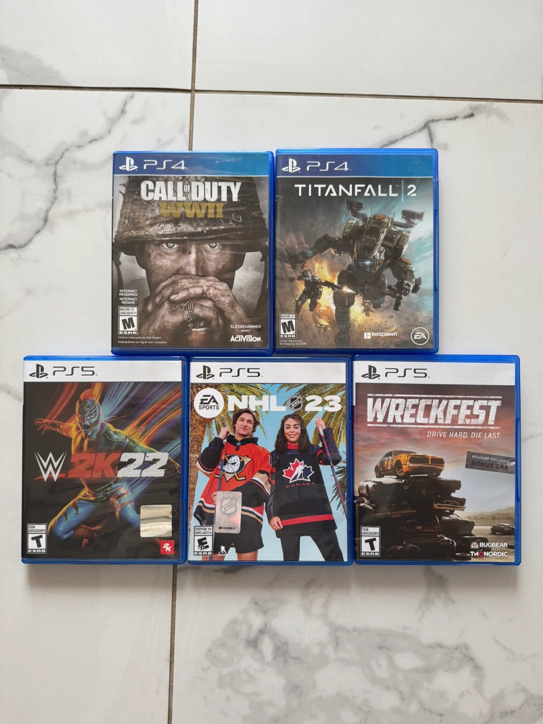 PS5 and PS4 games