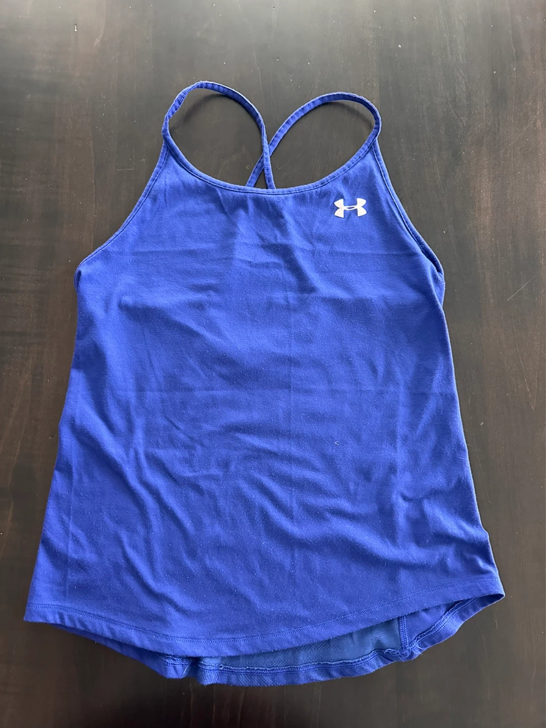 Under Armour Blue Athletic Tank Top