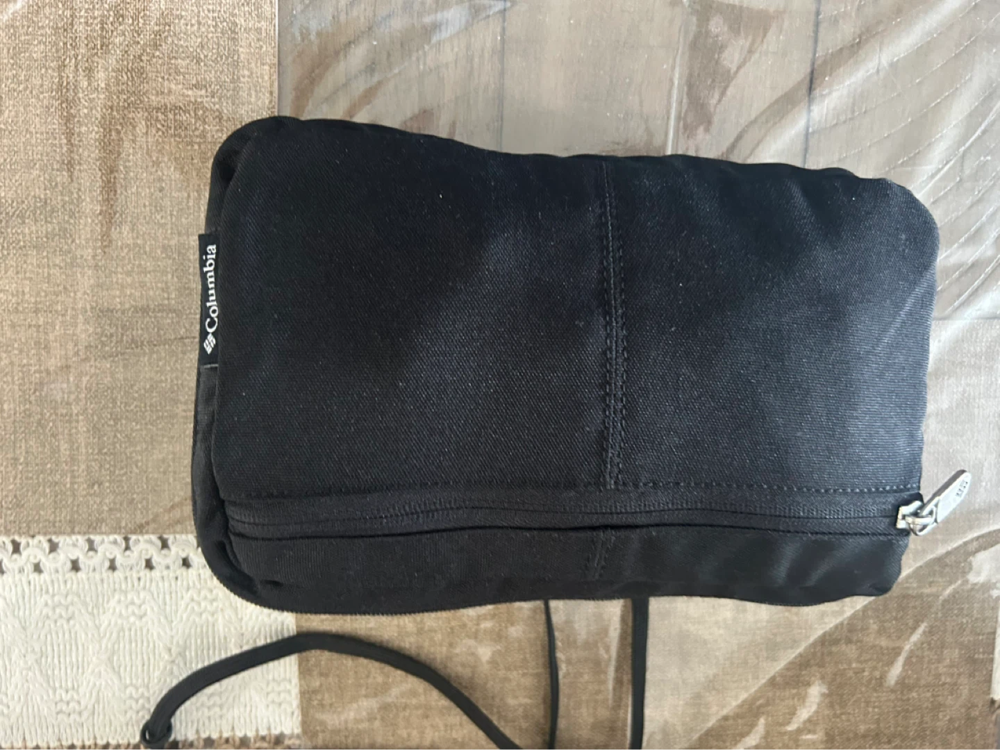 Columbia Black Pouch Bag