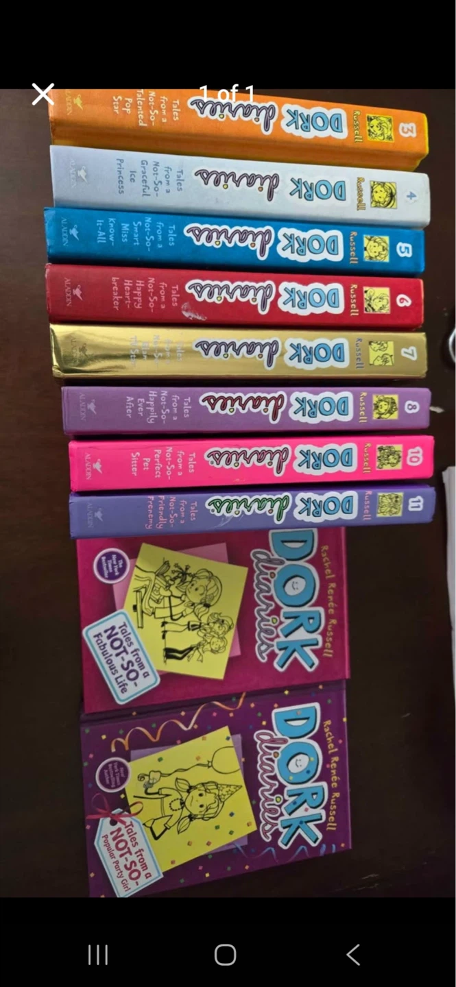dork diaries (10 books)