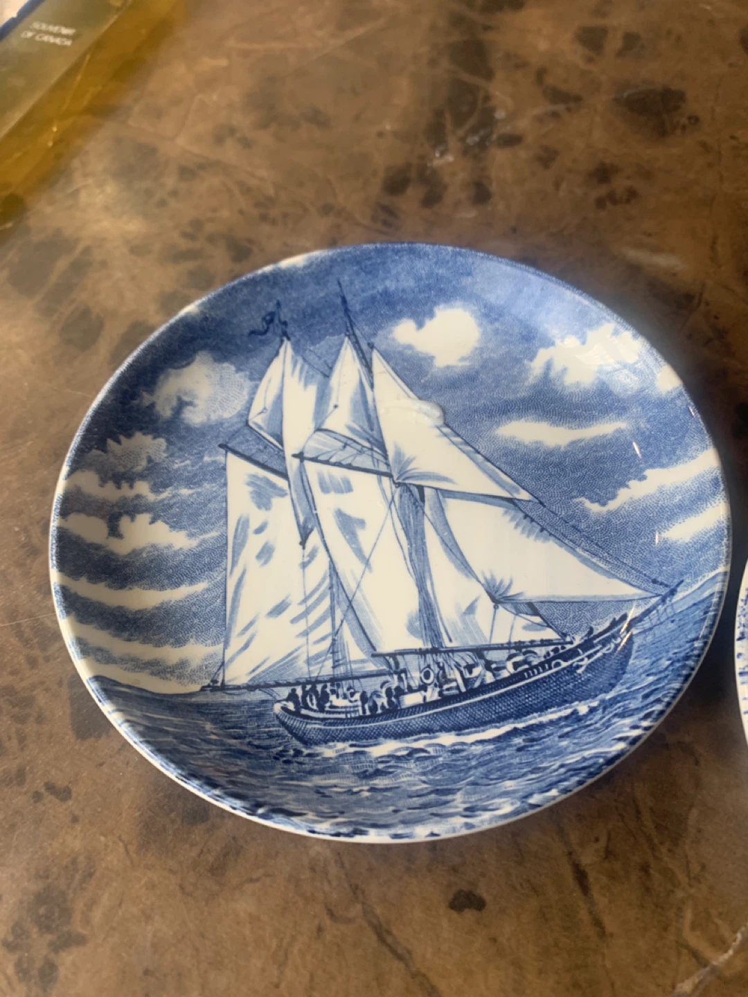 Collectable small plate from England - photo 3