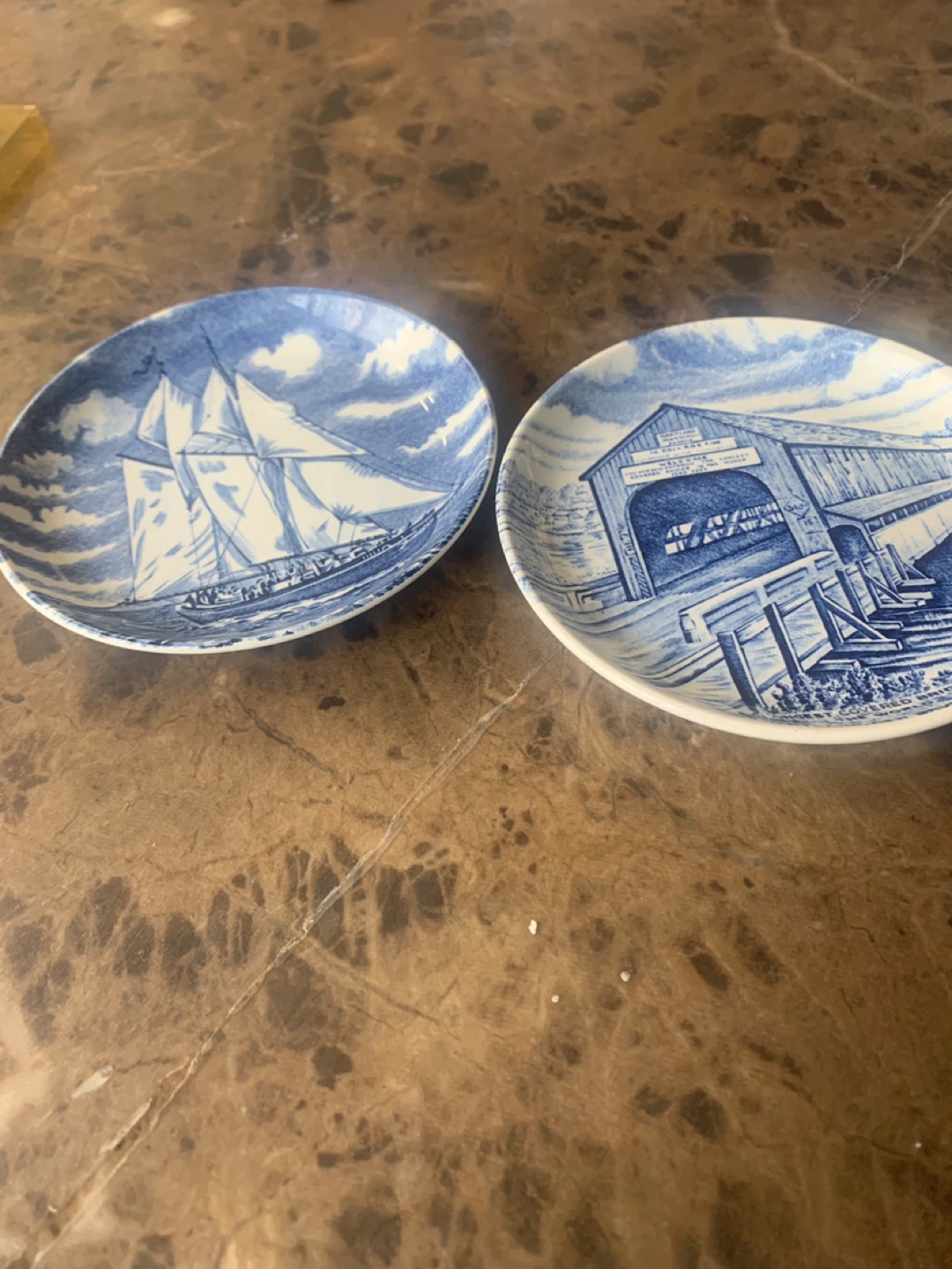 Collectable small plate from England