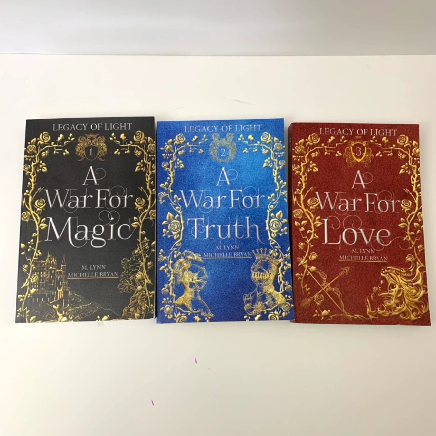 Legacy of Light Fantasy Book Series Michelle Bryan 3 Book Lot