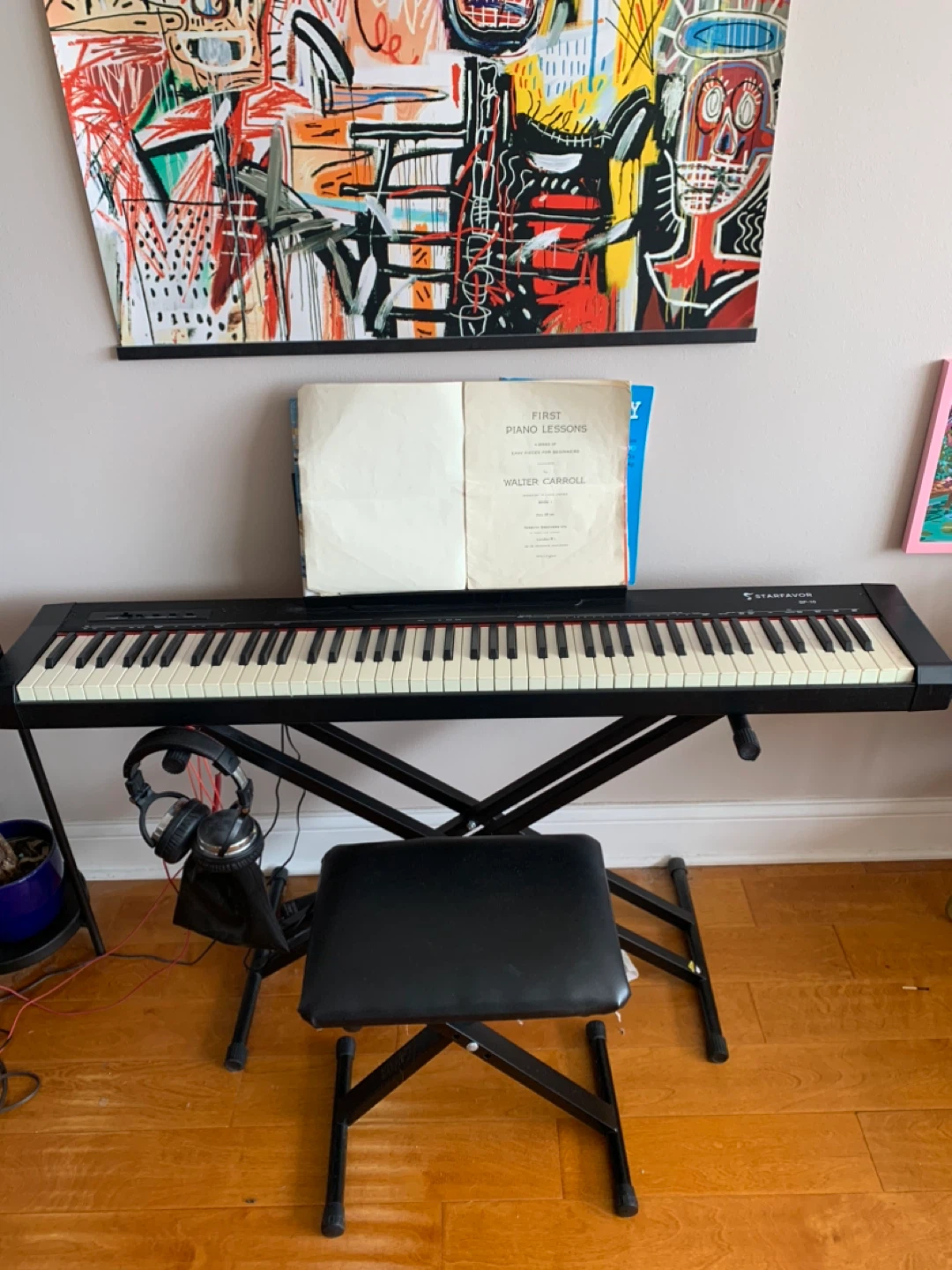StarFavor SP-10 electric keyboard bundle