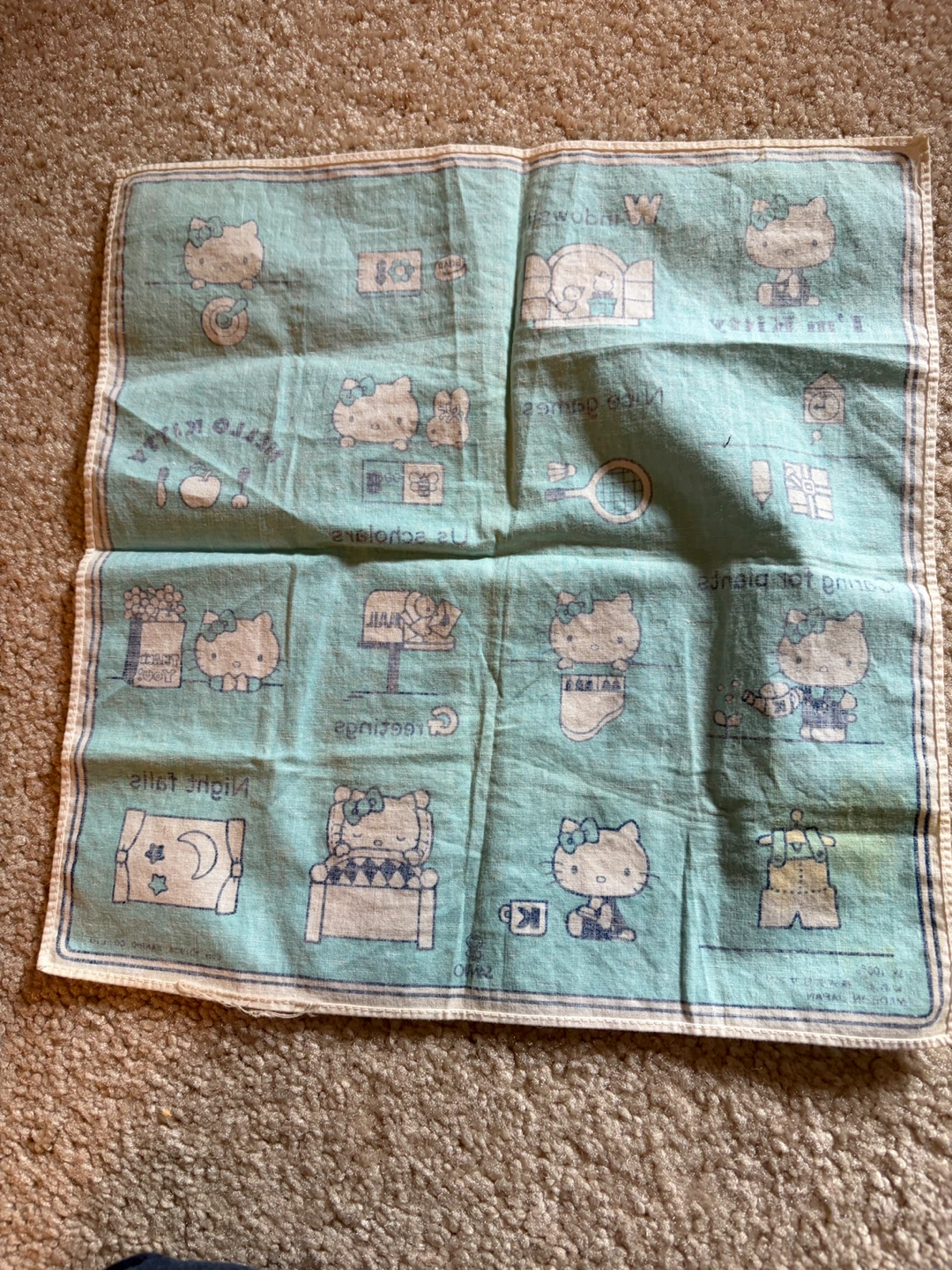Vintage Sanrio Hello Kitty Handkerchief - photo 2