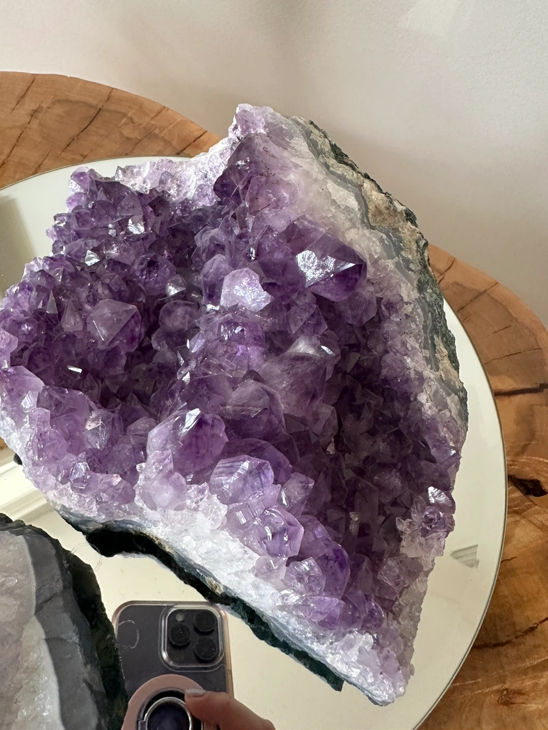 Amethyst Geode Crystal Cluster - photo 5