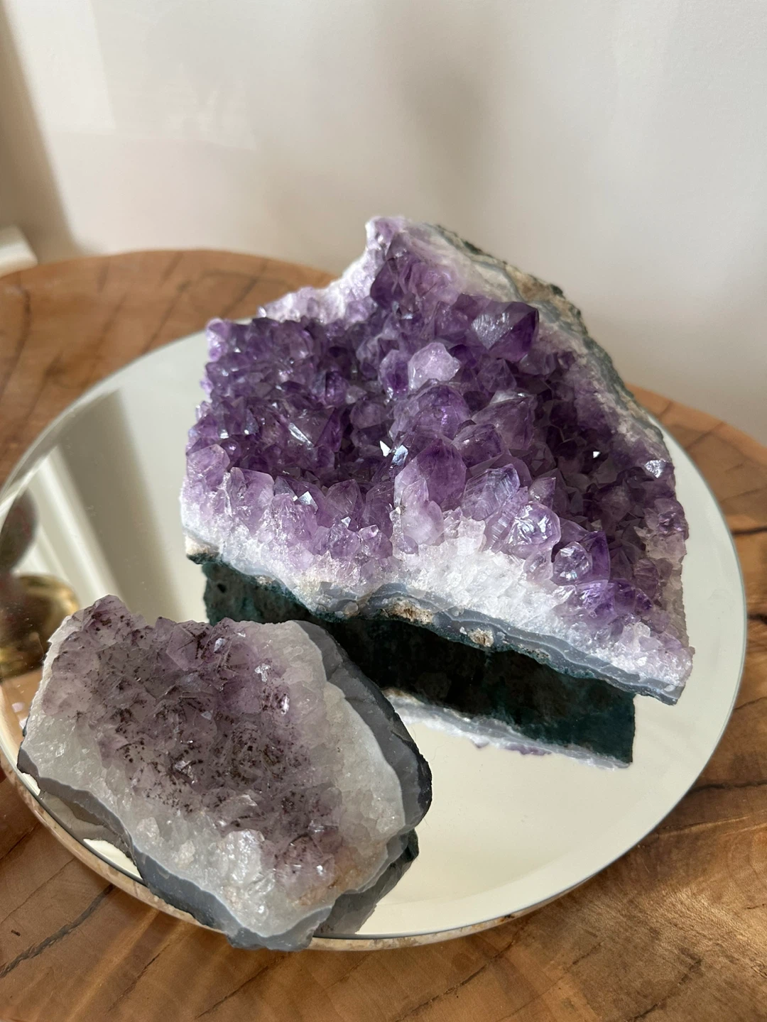 Amethyst Geode Crystal Cluster