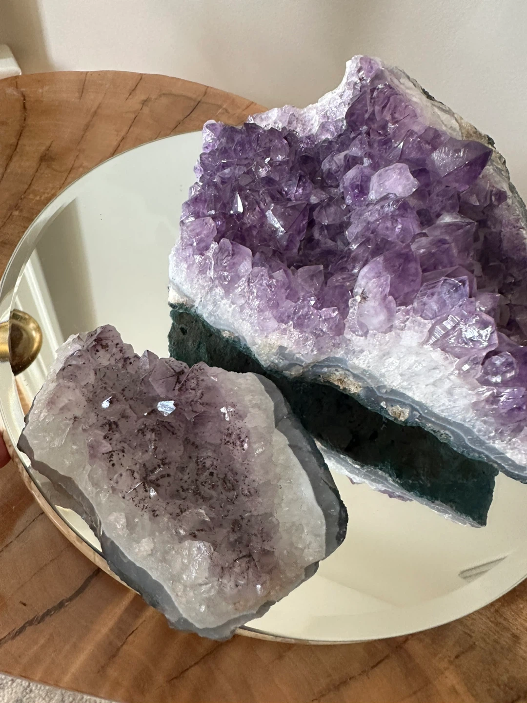 Amethyst Geode Crystal Cluster - photo 2