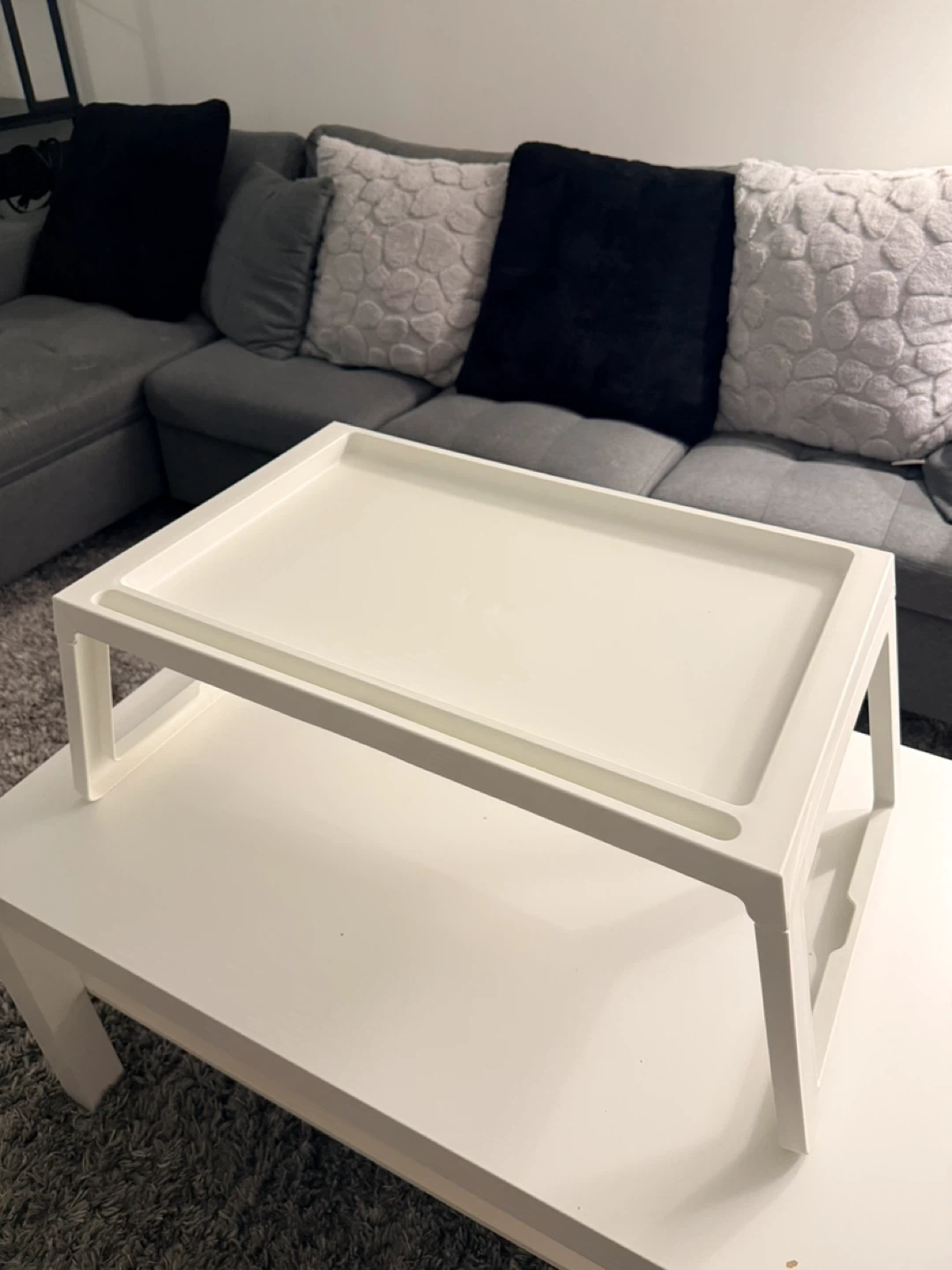 White Bed Tray / Laptop Table
