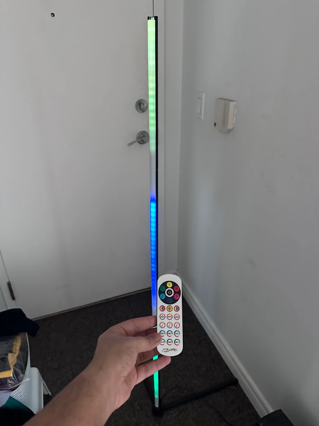 LED Floor Lamp with Remote Control - photo 2
