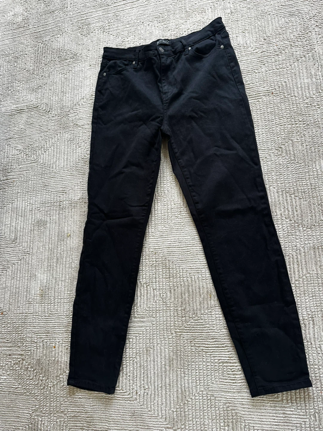 Buffalo David Bitton Hanna High Rise Black Skinny Jeans Size 10 - photo 2