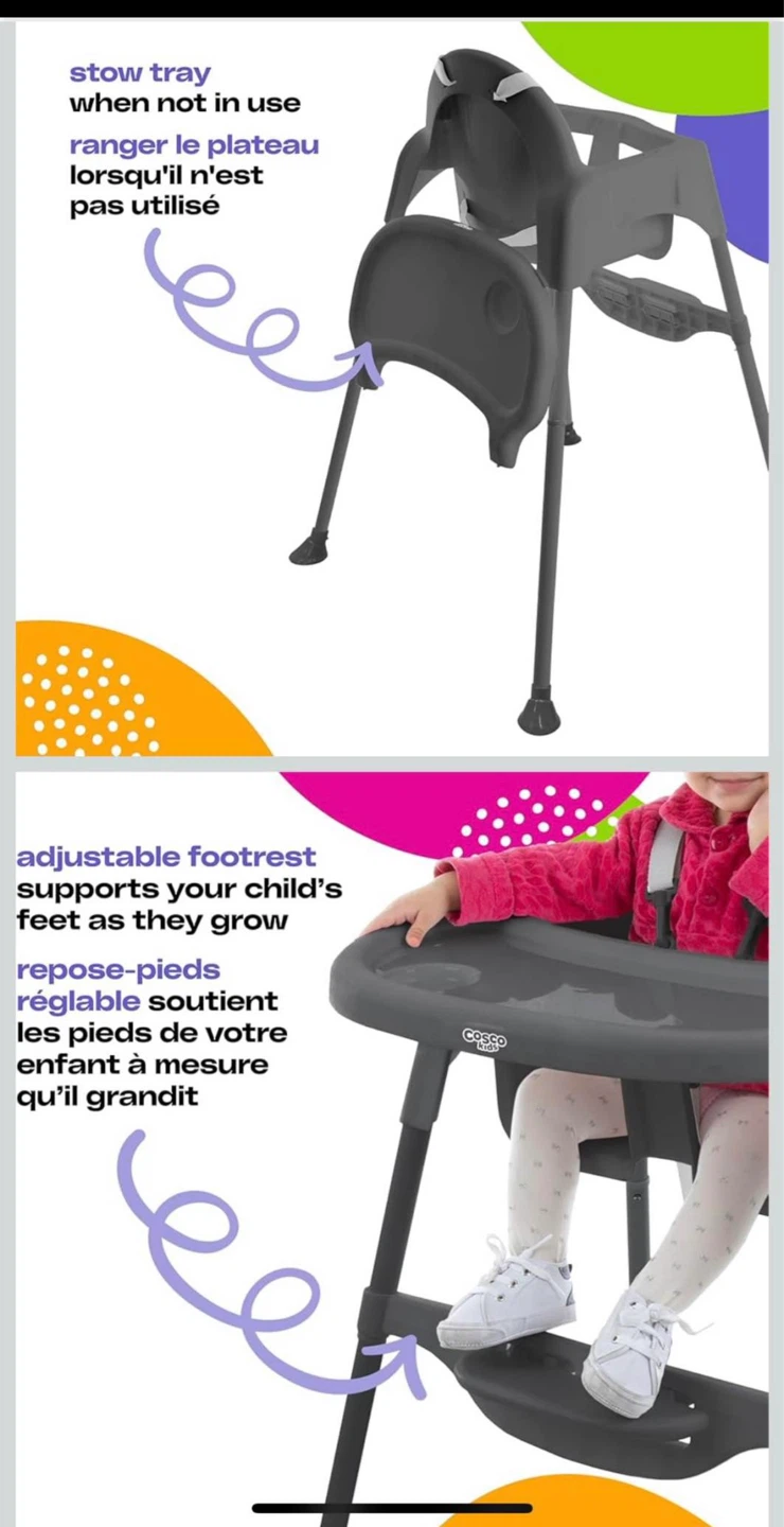 Cosco Kids Canteen High Chair - photo 4