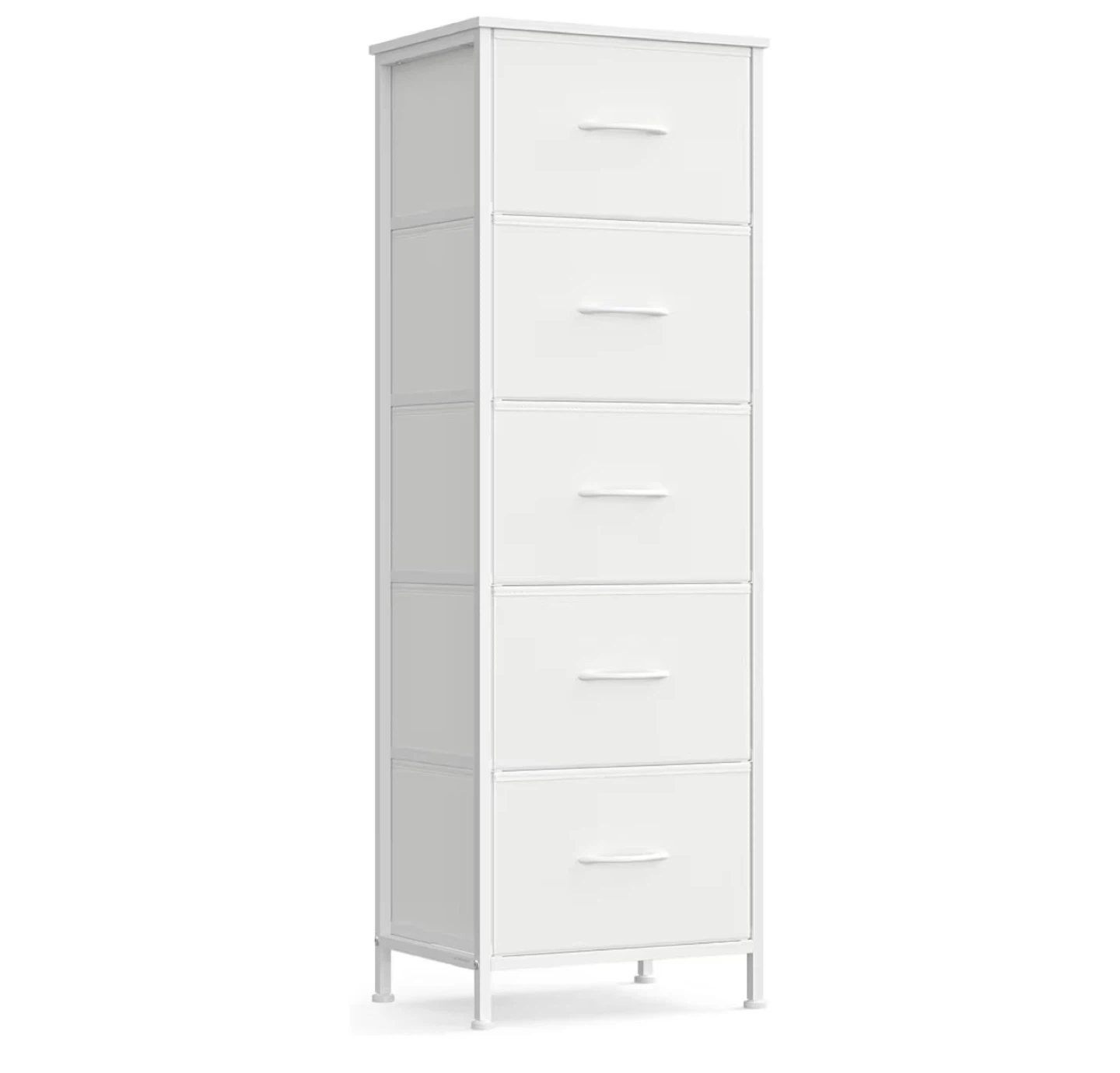 5-Drawer Tall Dresser - White STILL IN BOX