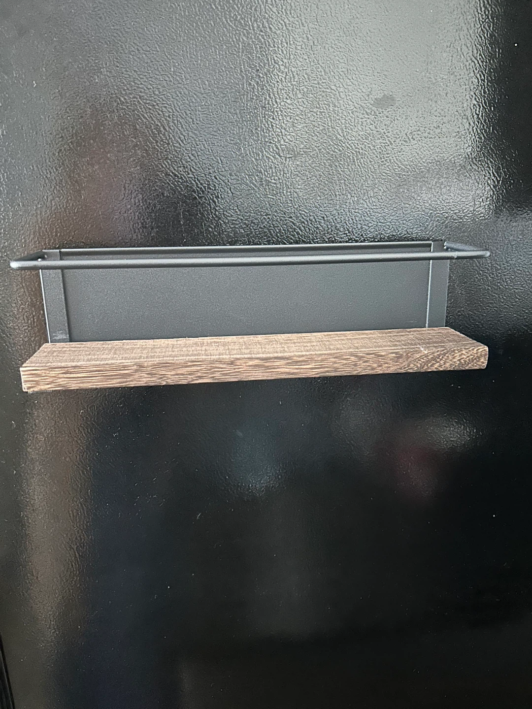 Magnetic Shelf with Wood Base - photo 2