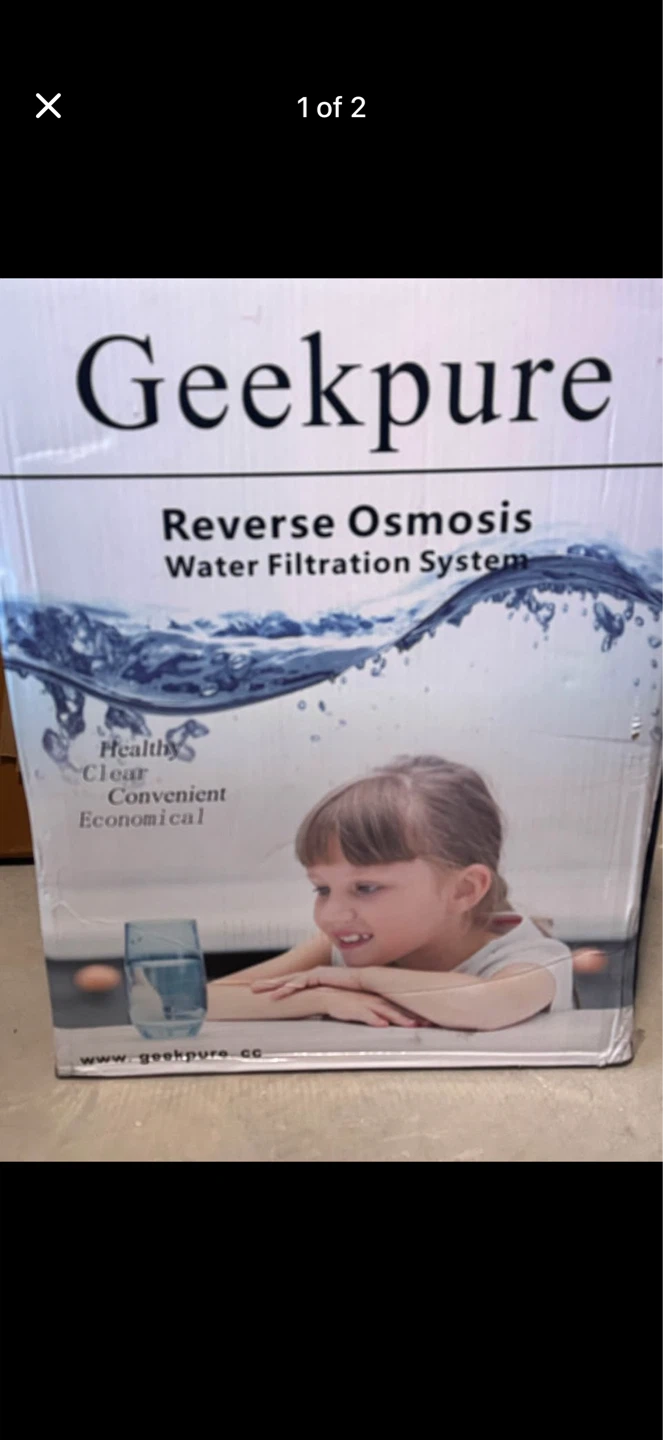 Geekpure Reverse Osmosis Water Filtration System