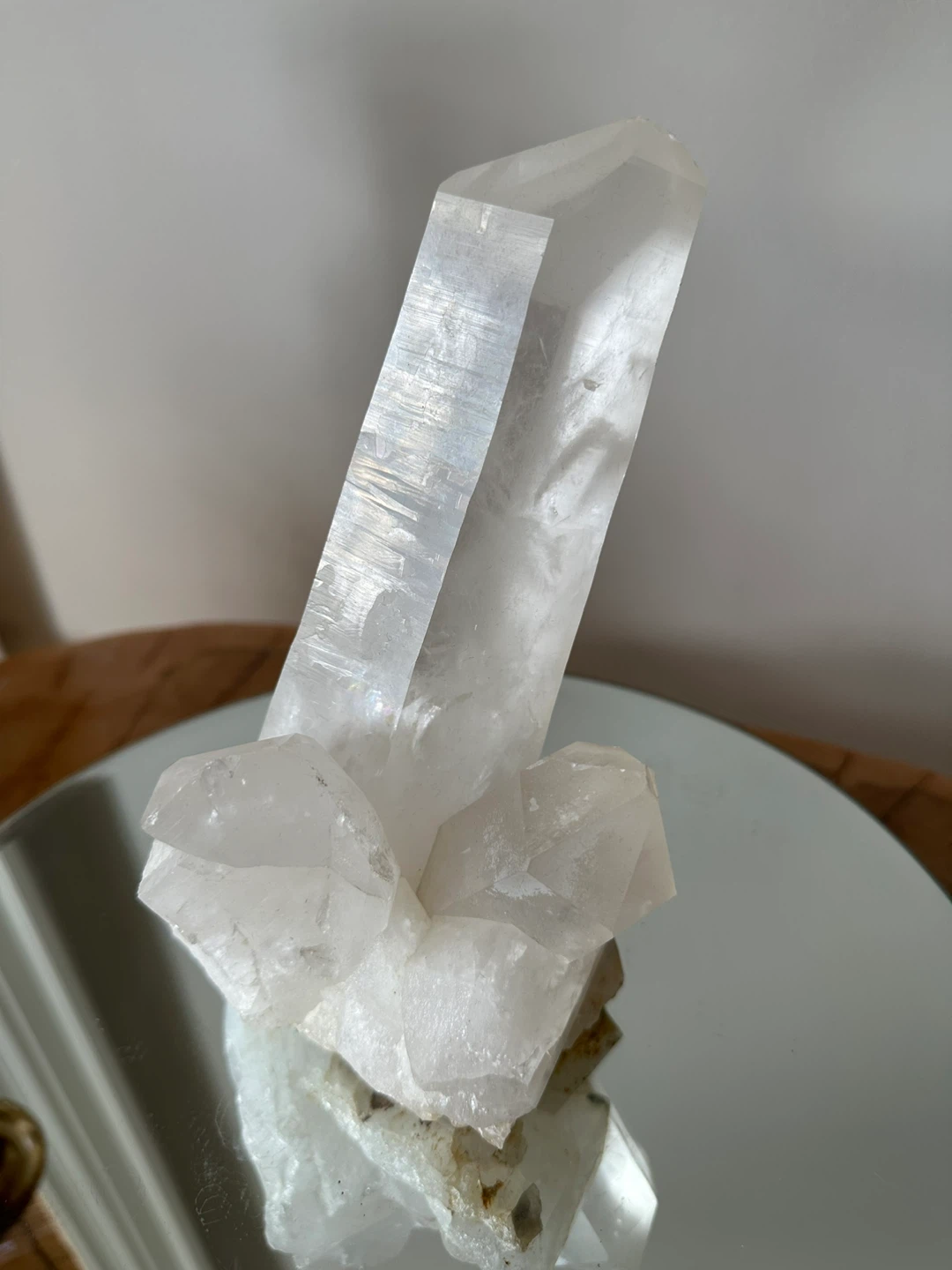 Clear Quartz Crystal Cluster
