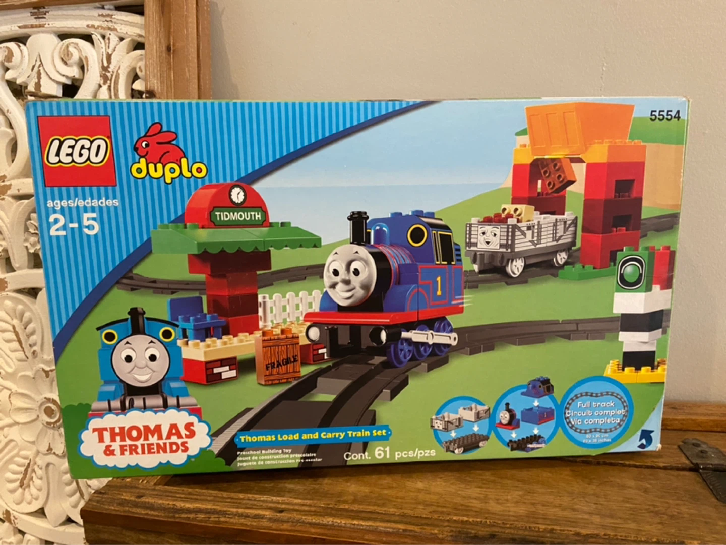 Lego Duplo 5554 Thomas Load and Carry Train Set