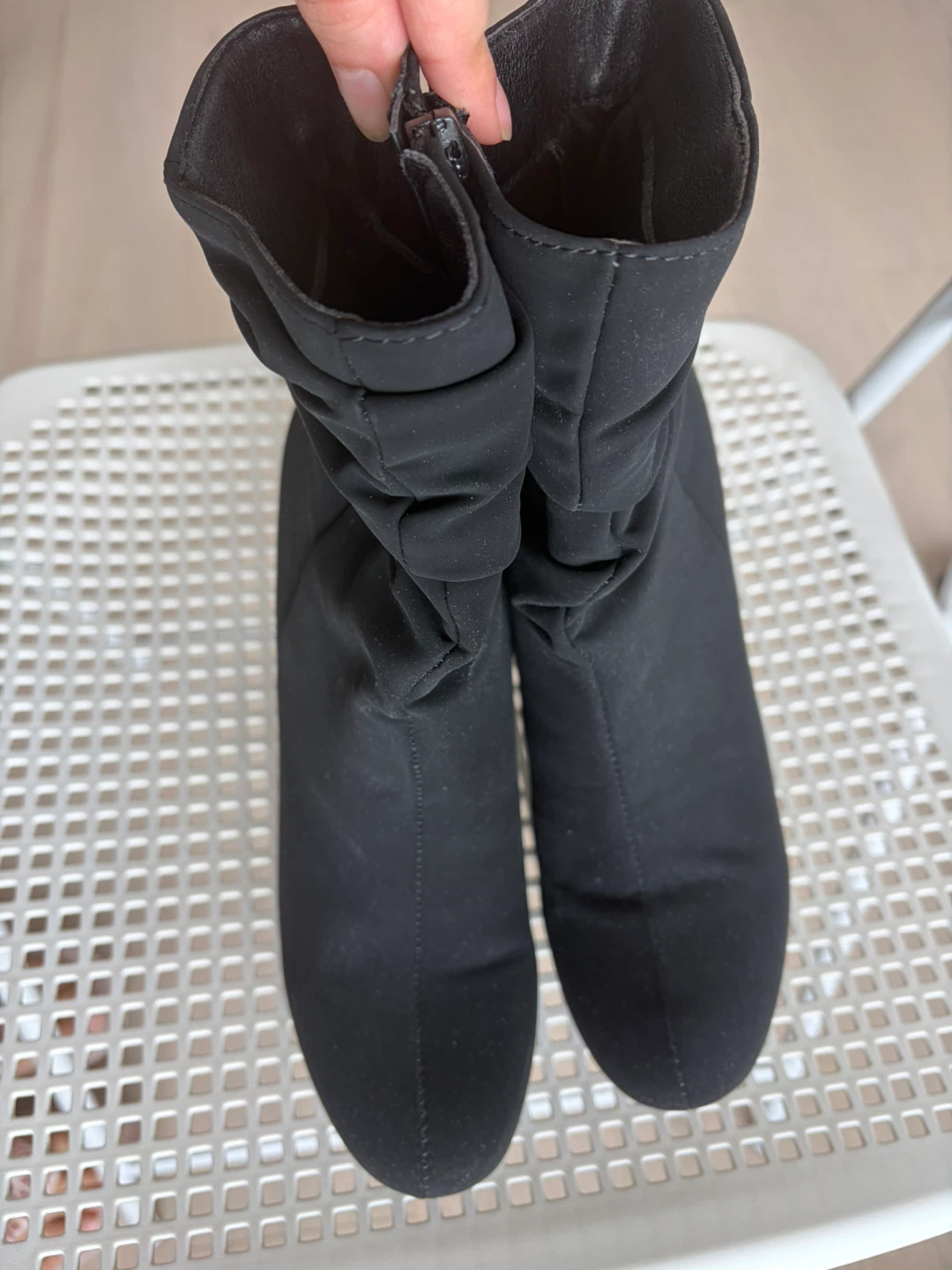 Ankle Boots with Rhinestone Heels - photo 3