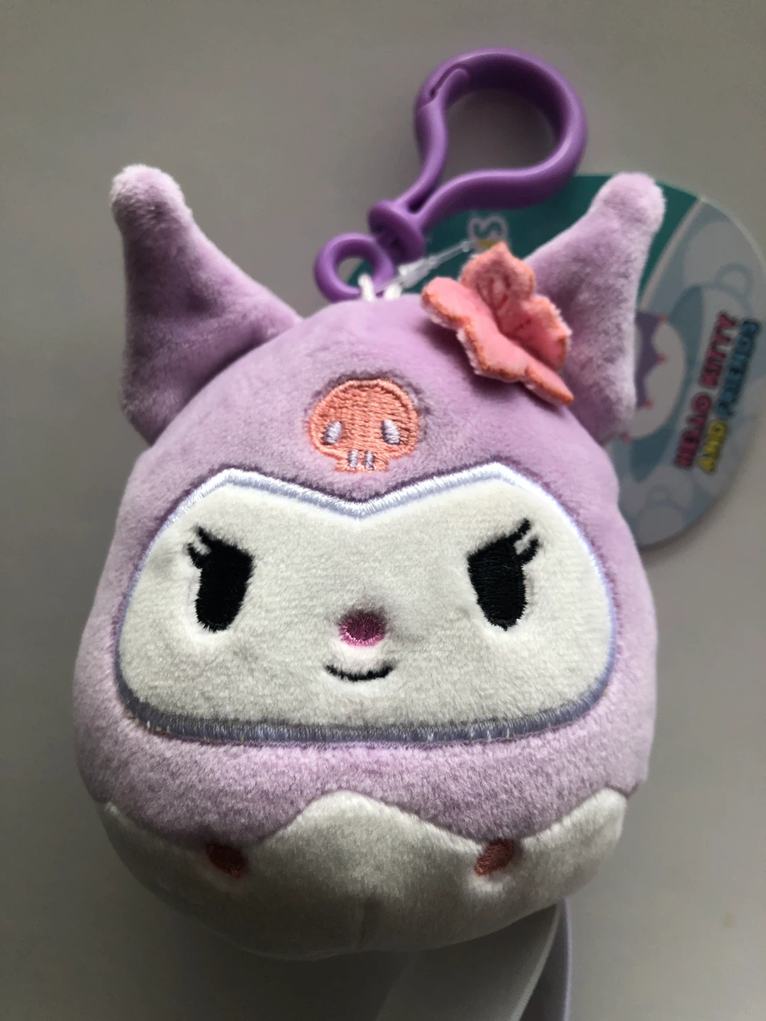 Squishmallows Hello Kitty and Kuromi Clip-Ons - photo 3