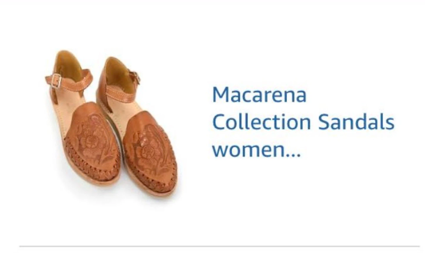 Macarena Collection Women's Leather Huarache Sandals
