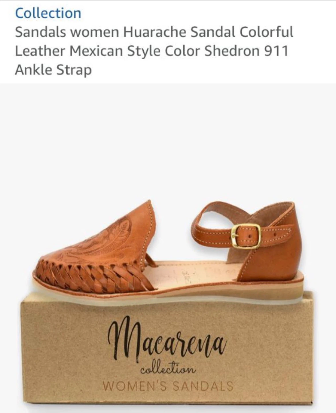 Macarena Collection Women's Leather Huarache Sandals - photo 2
