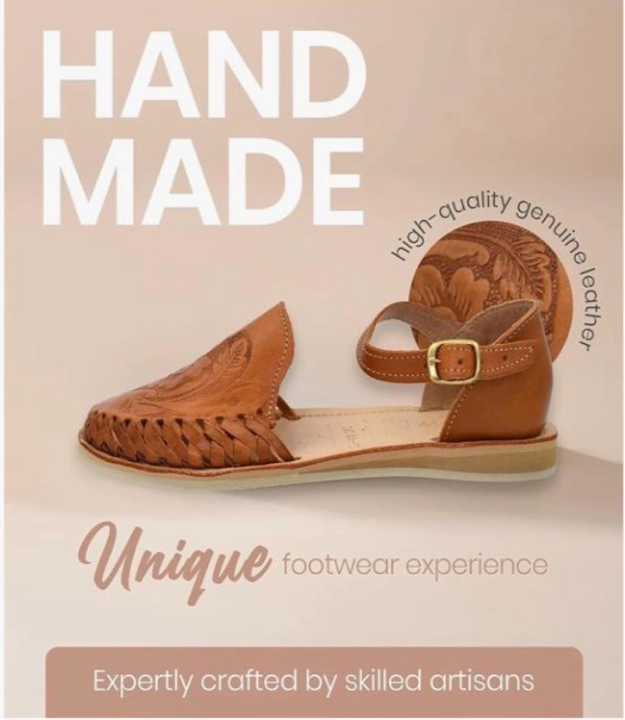 Macarena Collection Women's Leather Huarache Sandals - photo 4