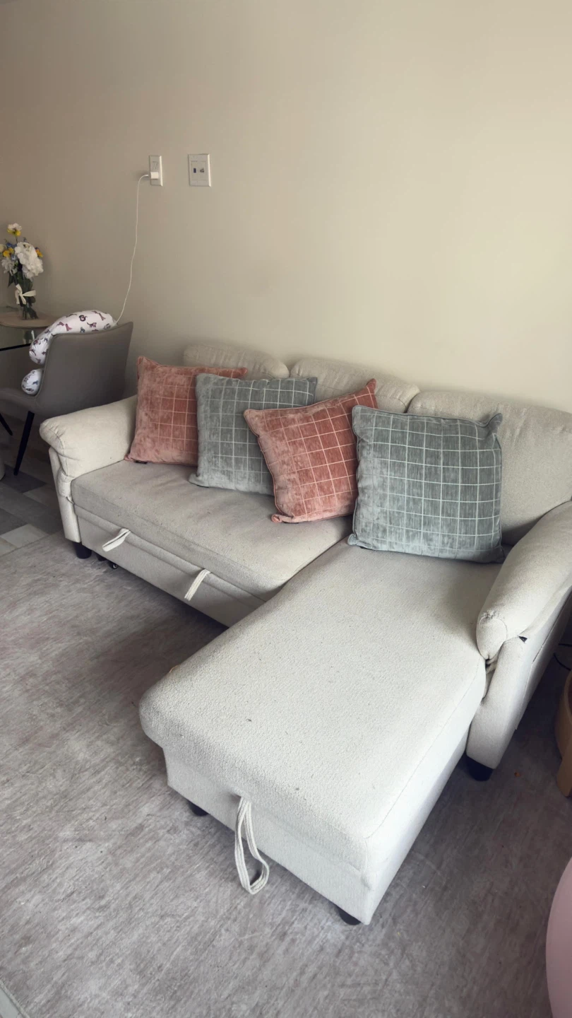 Convertible Sectional Sofa with Storage Chaise - photo 2